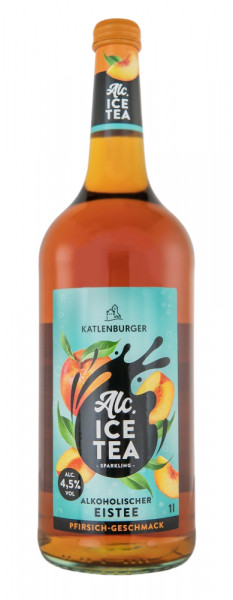 Katlenburger Alc. Ice Tea Pfirsich - 1 Liter 4,5% vol