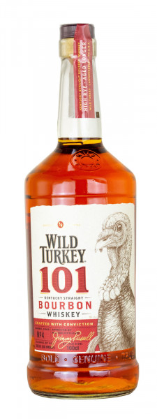 Wild Turkey 101 Kentucky Straight Bourbon Whiskey - 1 Liter 50,5% vol