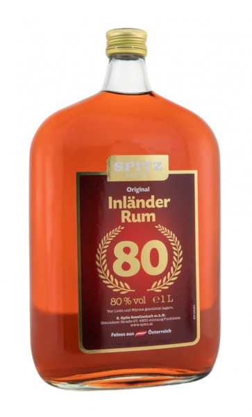Spitz Inländer Rum - 1 Liter 80% vol