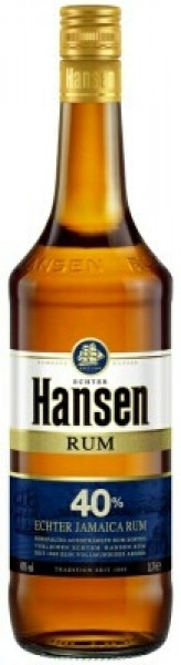 Hansen Blau echter Übersee Rum - 0,7L 40% vol