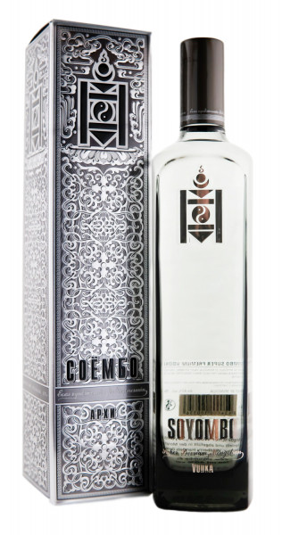 Soyombo Mongolischer Super Premium Wodka - 0,7L 40% vol