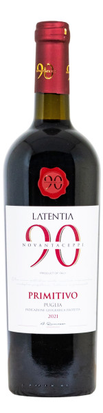 Novantaceppi Primitivo Puglia IGT - 0,75L 13,5% vol