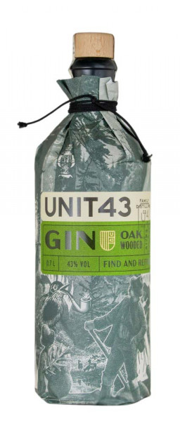 Unit 43 Oak Wooded Gin - 0,7L 43% vol