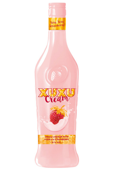 XUXU Strawberry Cream Liqueur - 0,7L 15% vol