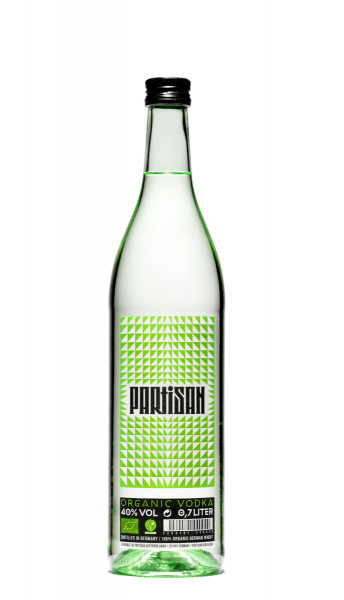 Partisan Green Organic Vodka - 0,7L 40% vol