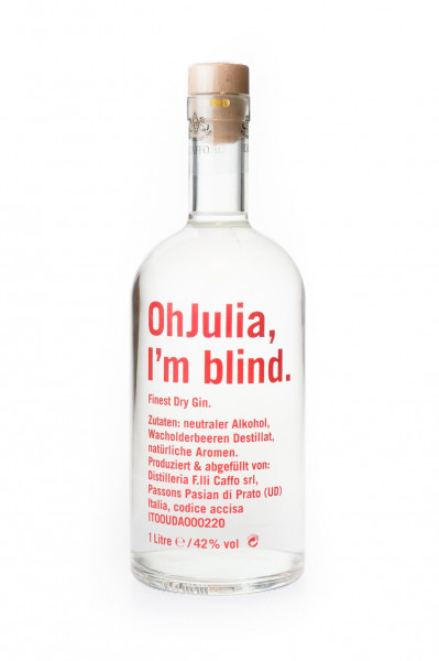 Oh Julia Dry Gin - 1 Liter 42% vol