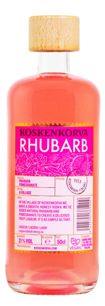 Koskenkorva Rhubarb - 0,5L 21% vol