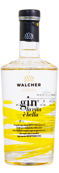 Walcher Gin La Vita è bella bio - 0,7L 40% vol