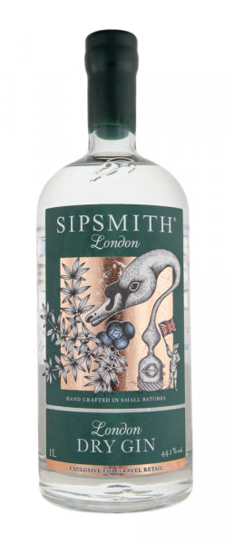 Sipsmith London Dry Gin - 1 Liter 41,6% vol