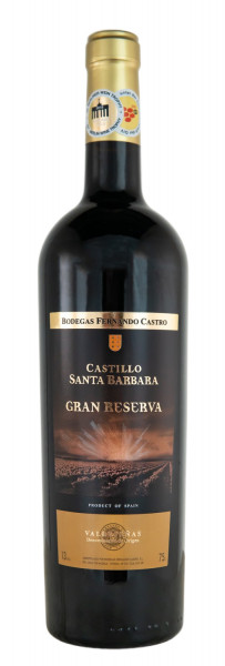 Castillo Santa Barbara Gran Reserva - 0,75L 13% vol