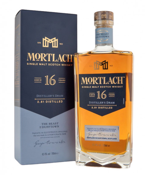 Mortlach 16 Jahre Destillers Dram Single Malt Scotch Whisky - 0,7L 43,4% vol