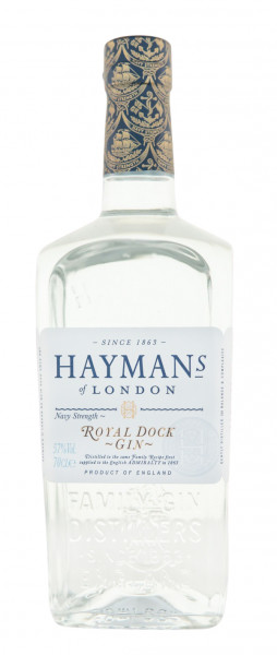 Haymans Gin Royal Dock of Deptford Navy Strength Gin - 0,7L 57% vol