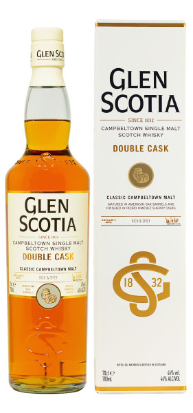 Glen Scotia Double Cask Single Malt Scotch Whisky - 0,7L 46% vol