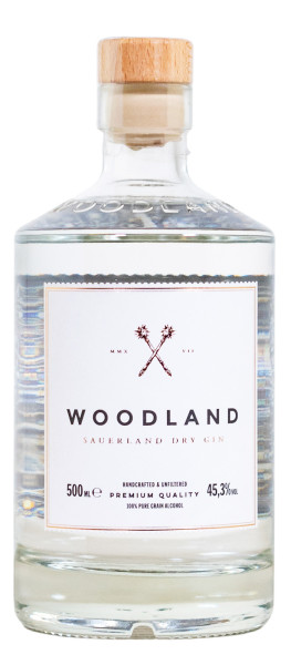 Woodland Sauerland Dry Gin - 0,5L 45,3% vol