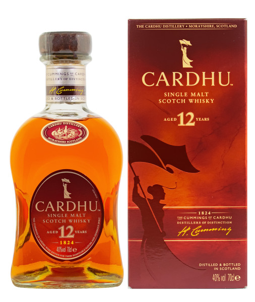 Cardhu 12 Jahre Single Malt Scotch Whisky - 0,7L 40% vol