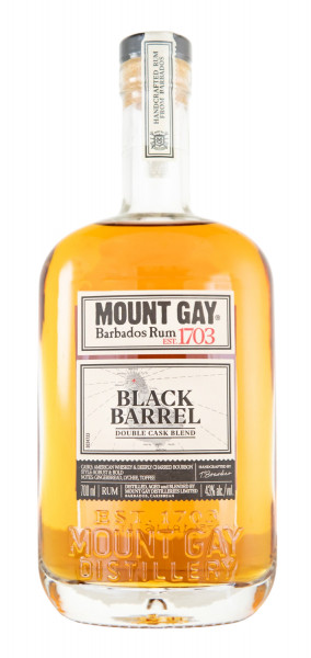 Mount Gay Black Barrel Rum - 0,7L 43% vol