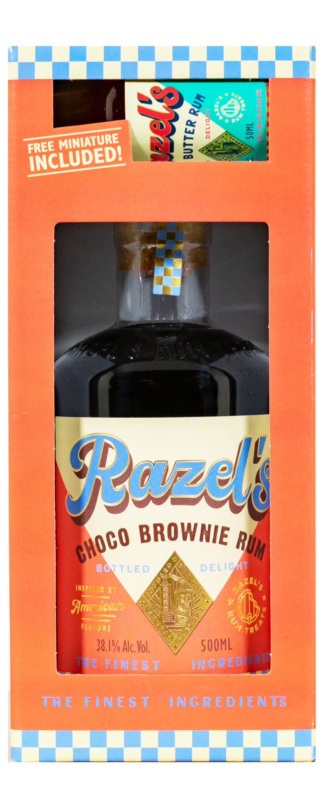 Razels Choco Brownie Rum mit (0,55L) günstig kaufen