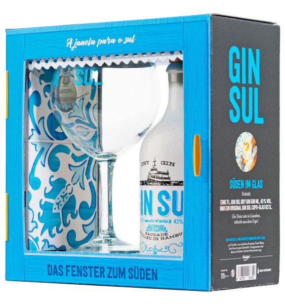 Gin Sul Dry Gin Handcrafted in GEPA - 0,5L 43% vol