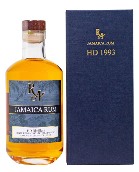 Rum Artesanal Jamaica HD 1993 - 0,5L 63,5% vol