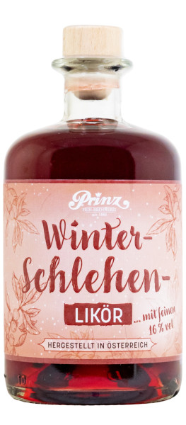 Prinz Winter-Schlehen-Likör - 0,5L 16% vol