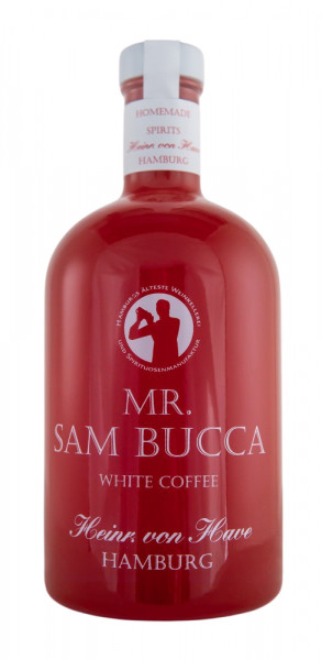 Mr Sam Buccas White Coffee Sambuca - 0,5L 38% vol