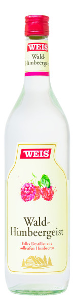 Weis Wald-Himbeergeist - 1 Liter 40% vol
