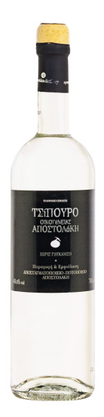 Tsipouro ohne Anis Apostolakis - 0,7L 40% vol