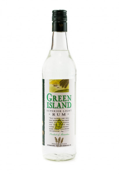 Green Island Superior Light weißer Rum - 0,7L 40% vol