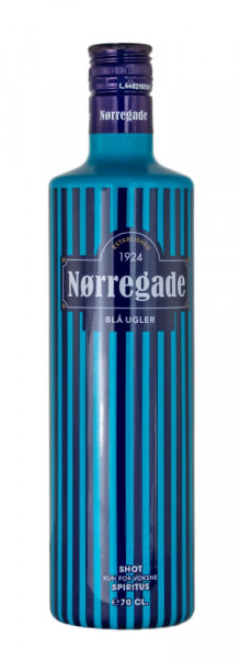 NØRREGADE Blå Ugler Likör - 0,7L 16,4% vol