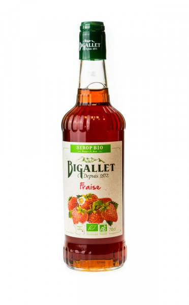 Bigallet Erdbeere Bio Sirup - 0,7L