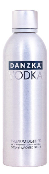 Danzka Fifty Vodka Premium Distilled - 1 Liter 50% vol