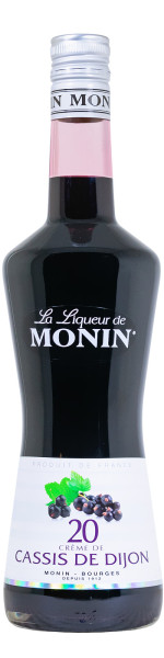 Monin Creme de Cassis de Dijon Johannisbeerlikör - 0,7L 20% vol