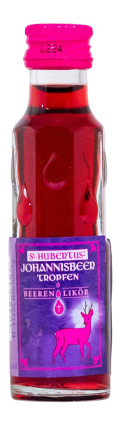 St. Hubertus Johannisbeer Tropfen Kurzer - 0,02L 15,3% vol