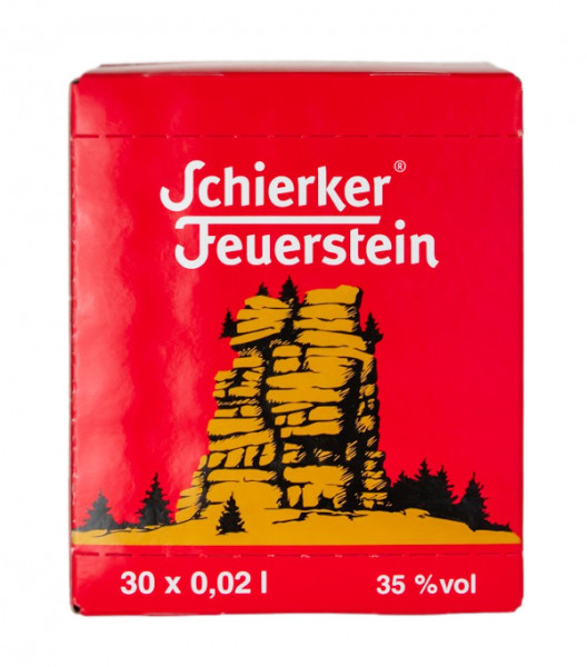 Paket [30 x 0,02L] Schierker Feuerstein Kräuter-Halb-Bitter - 0,6L 35% vol