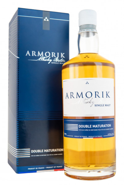 Armorik Double Maturation Single Malt Whisky - 0,7L 46% vol