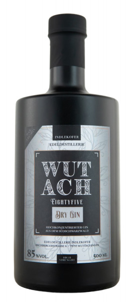 Wutach Eightyfive Dry Gin - 0,5L 85% vol