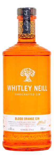 Whitley Neill Blood Orange Dry Gin - 0,7L 43% vol
