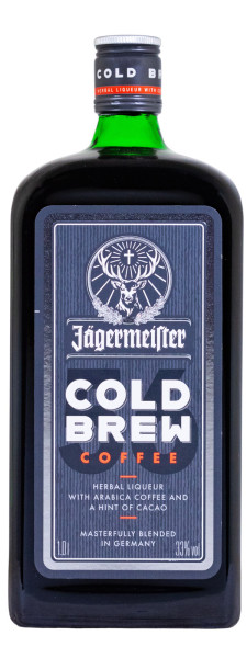 Jägermeister Cold Brew Coffee Likör - 1 Liter 33% vol