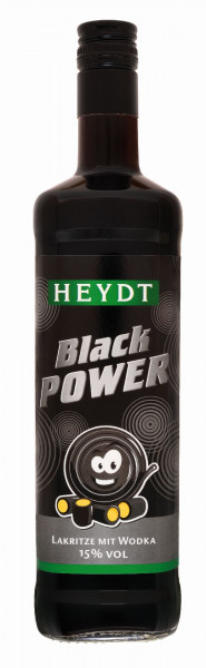 Heydt Black Power Lakritz - 0,7L 15% vol