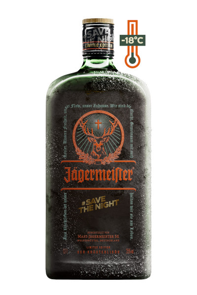 Jägermeister Save the Night Limited Edition - 0,7L 35% vol