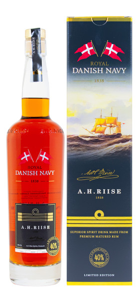 A.H. Riise Danish Navy Spirituose auf Rum-Basis - 0,7L 40% vol