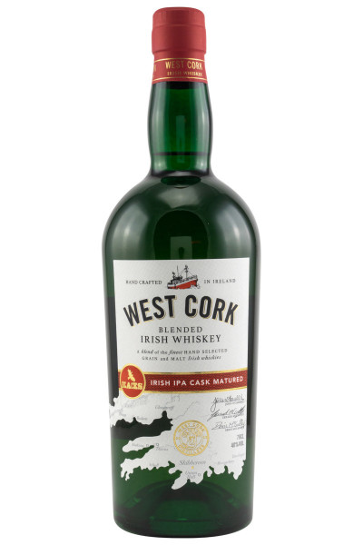 West Cork Irish IPA Cask Finish Blended Whiskey - 0,7L 40% vol