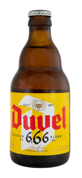 Duvel 666 Blonde Bier - 0,33L 6,6% vol