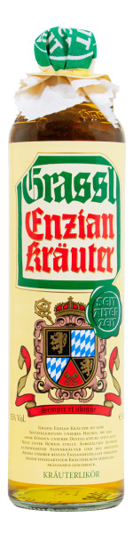 Grassl Enzian Kräuterlikör - 0,7L 35% vol