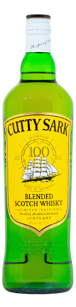 Cutty Sark Blended Scotch Whisky - 1 Liter 40% vol