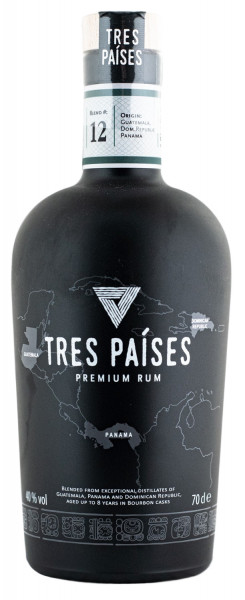 Tres Paises Premium Rum - 0,7L 40% vol