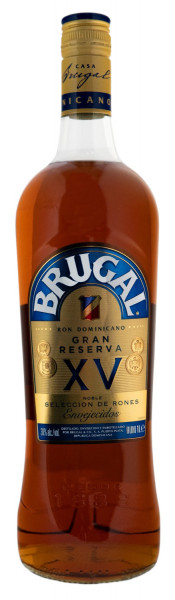 Brugal XV Ron Reserva Exklusiva Rum - 1 Liter 38% vol
