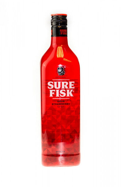 Sure Fisk Sour Strawberry Shot - 1 Liter 15% vol