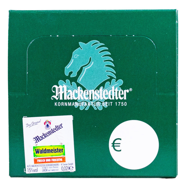Paket [25 x 0,02L] Mackenstedter Waldmeister - 0,5L 15% vol