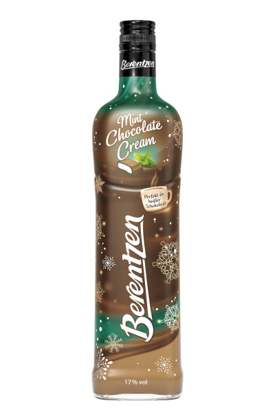 Berentzen Mint Chocolate Cream Likör - 0,7L 17% vol